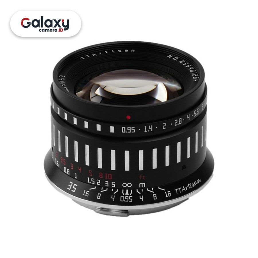 Lensa TTArtisan 35mm F0.95 f/0.95 for Canon EOS R RF Mount Resmi