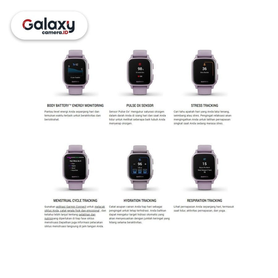 Garmin Venu SQ Venu Square NFC Smartwatch