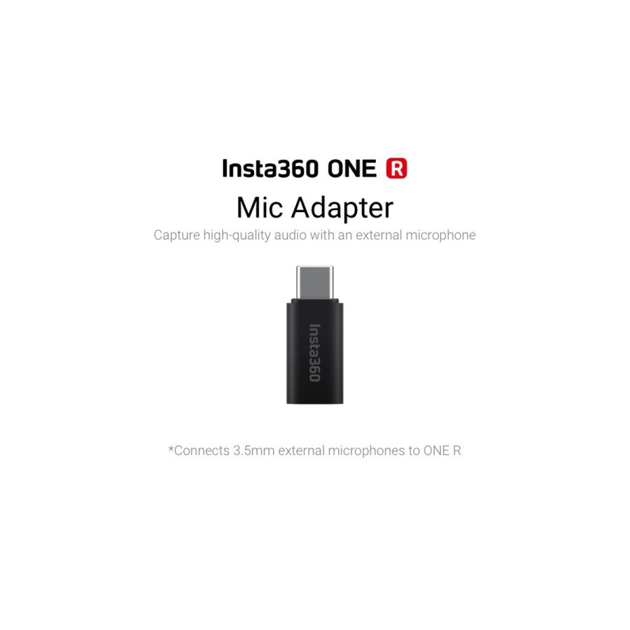 Insta360 ONE R Audio Adapter