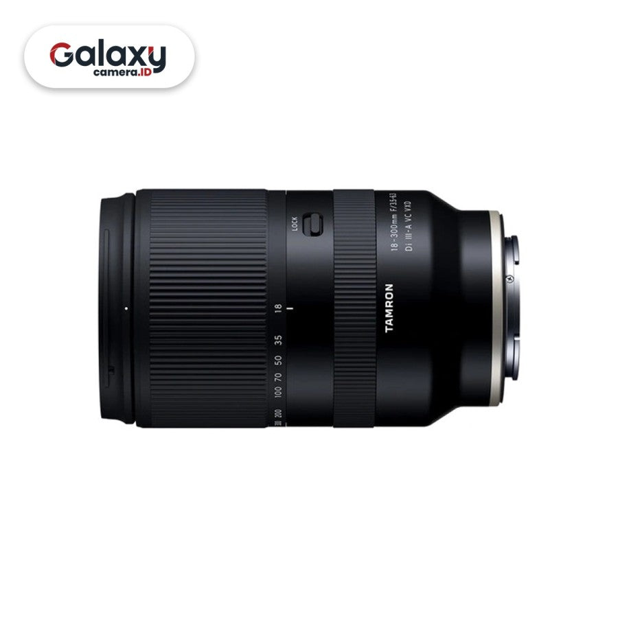 Lensa Tamron 18-300MM F3.5-6.3 DI III A VC VXD For Sony E Resmi