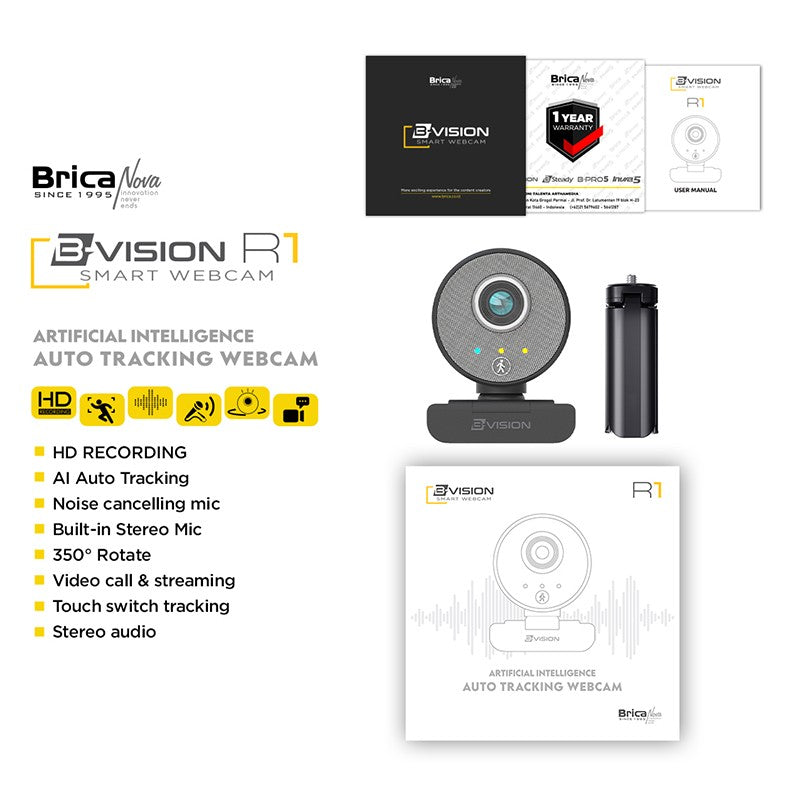 Brica B-Vision R1 Smart Webcam