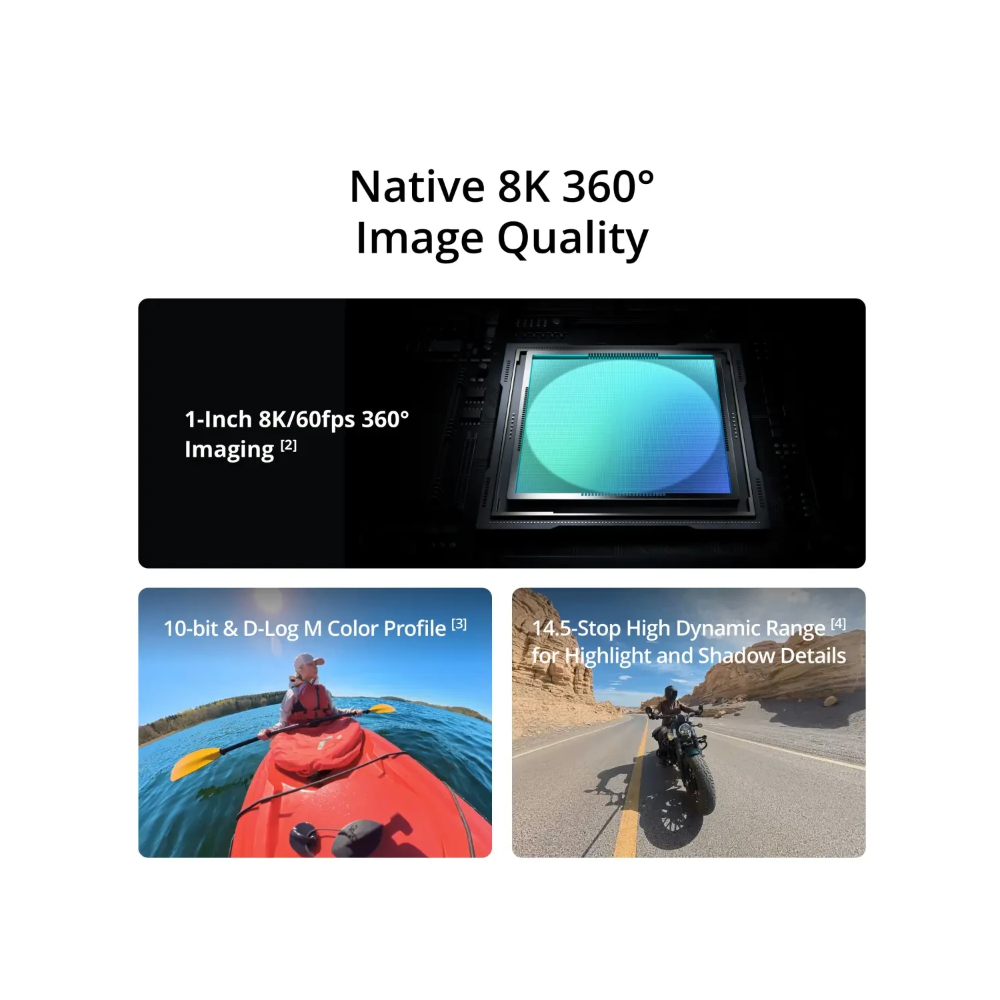 DJI Osmo 360 II Camera Action Cam 8K