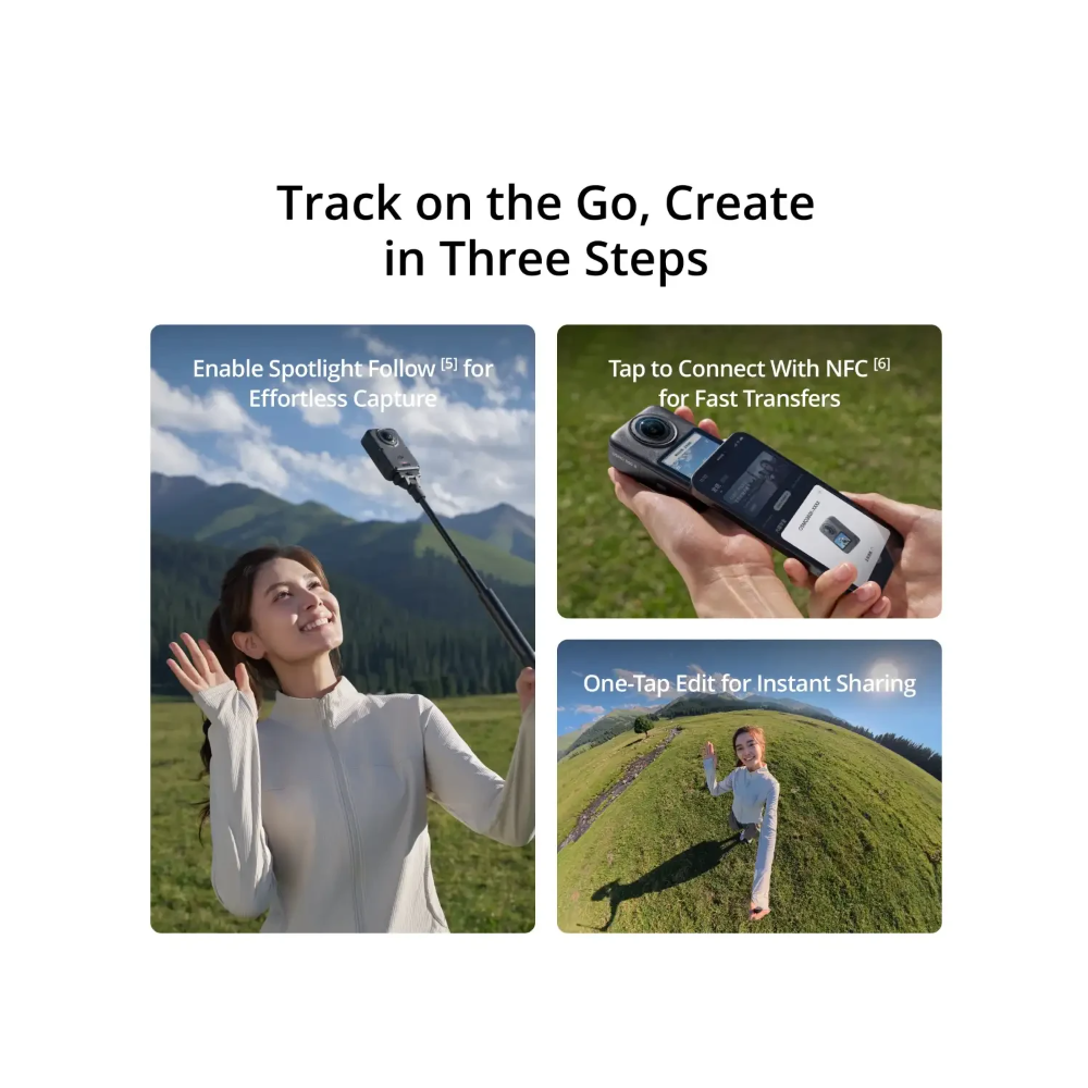 DJI Osmo 360 II Camera Action Cam 8K