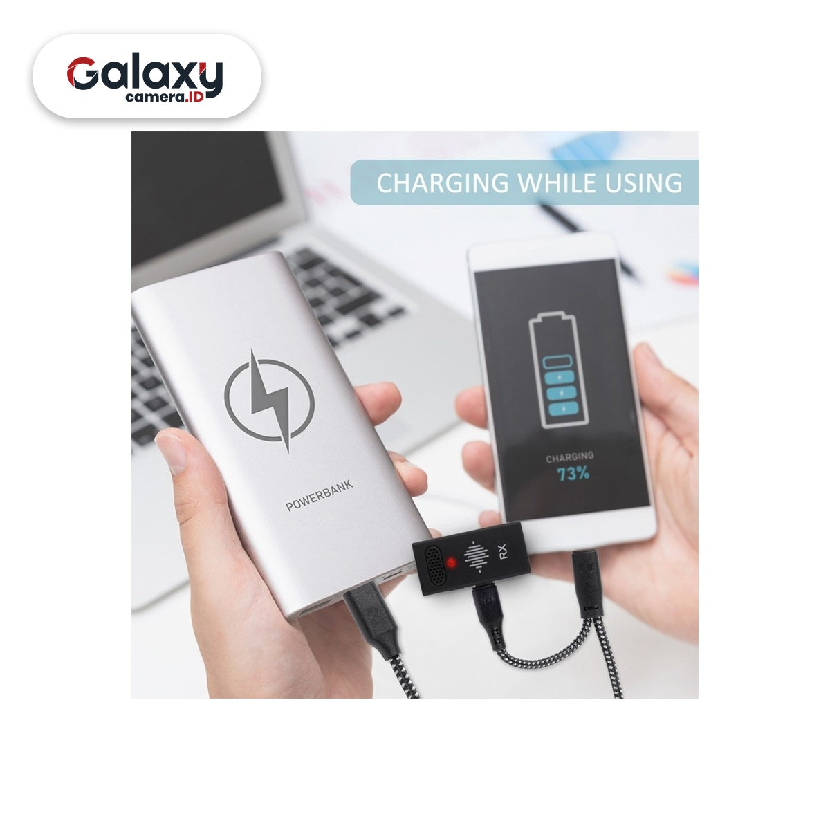 Takara INTRO X3 Wireless Microphone Digital With Charging Case Resmi