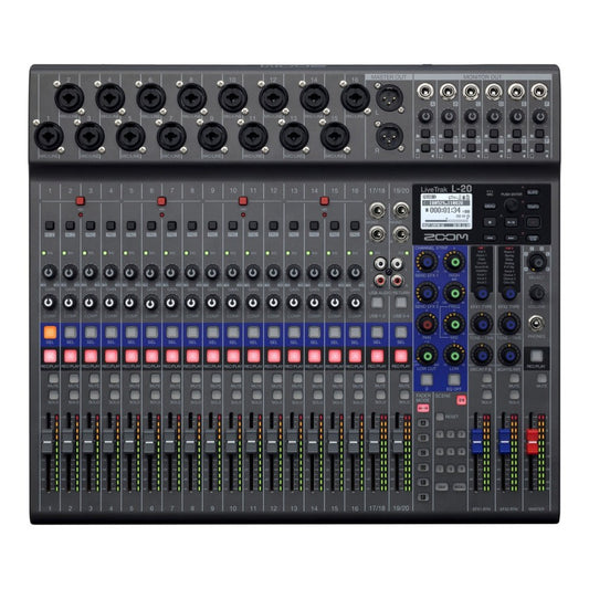 Zoom LiveTrak L-20 Mixer & Multitrack Recorder