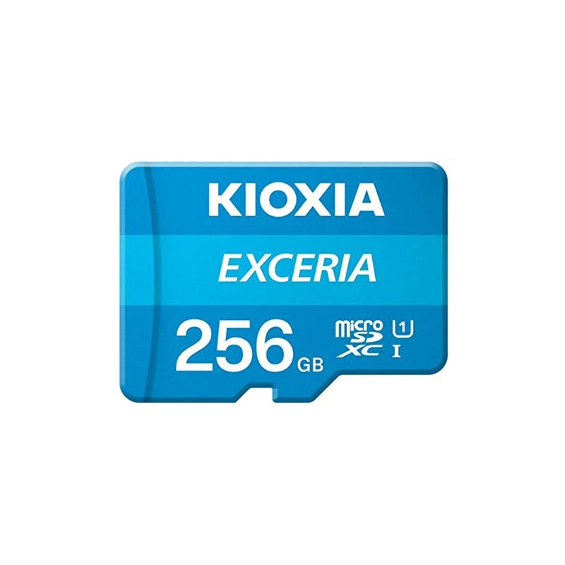 Memory MicroSD Kioxia Exceria 256GB UHS-I 100mb/s With Adapter