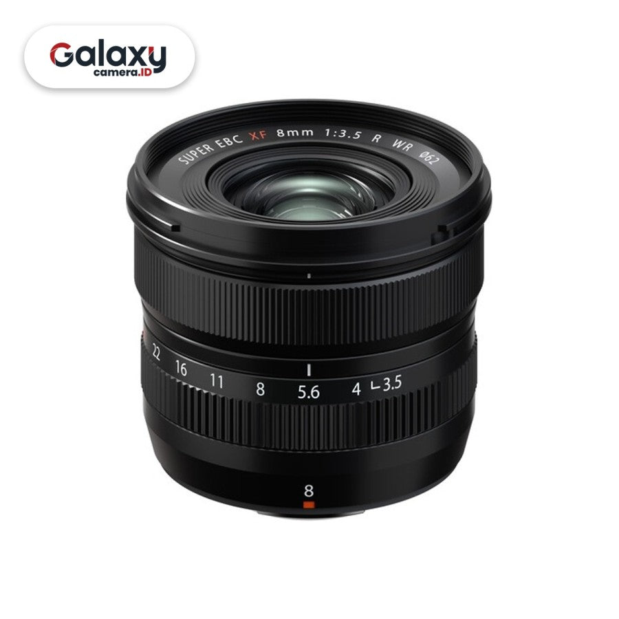 Lensa Fujifilm XF 8mm f/3.5 Lens X F3.5 8 mm R WR APSC Garansi Resmi