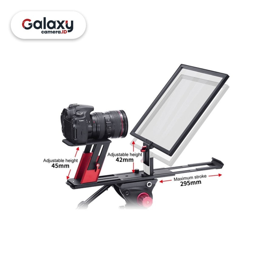Desview TP150 Portable Teleprompter Kamera Tablet and Smartphone