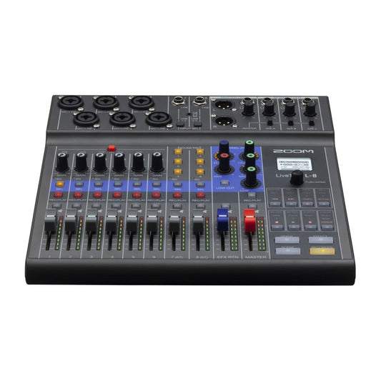 Zoom LiveTrak L-8 Digital Mixer and Multitrack Recorder