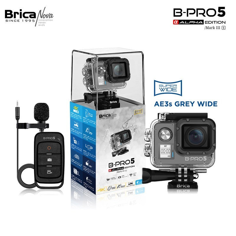 Brica B-Pro 5 AE3S Alpha Edition 4K Mark III S Grey