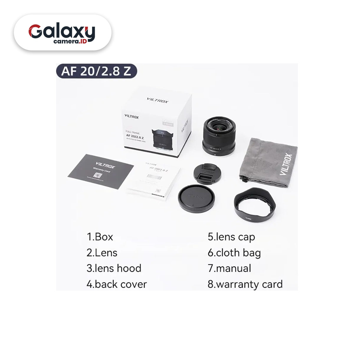 Lensa Viltrox AF 20mm F2.8 FE For Nikon full frame Garansi Resmi