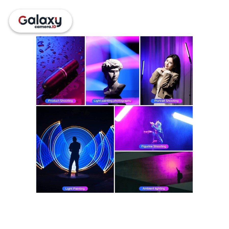 Ulanzi VL119 RGB Handheld Lampu LED Tube Light Stick Garansi Resmi