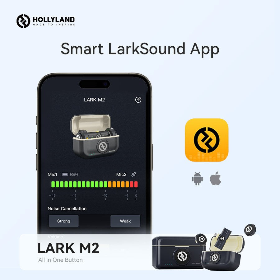 Hollyland Lark M2 USB-C Microphone Wireless