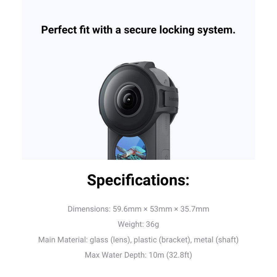 Insta360 ONE X2 Premium Lens Guards
