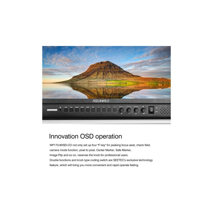 FeelWorld P173-9HSD 17.3" Broadcast LCD Monitor