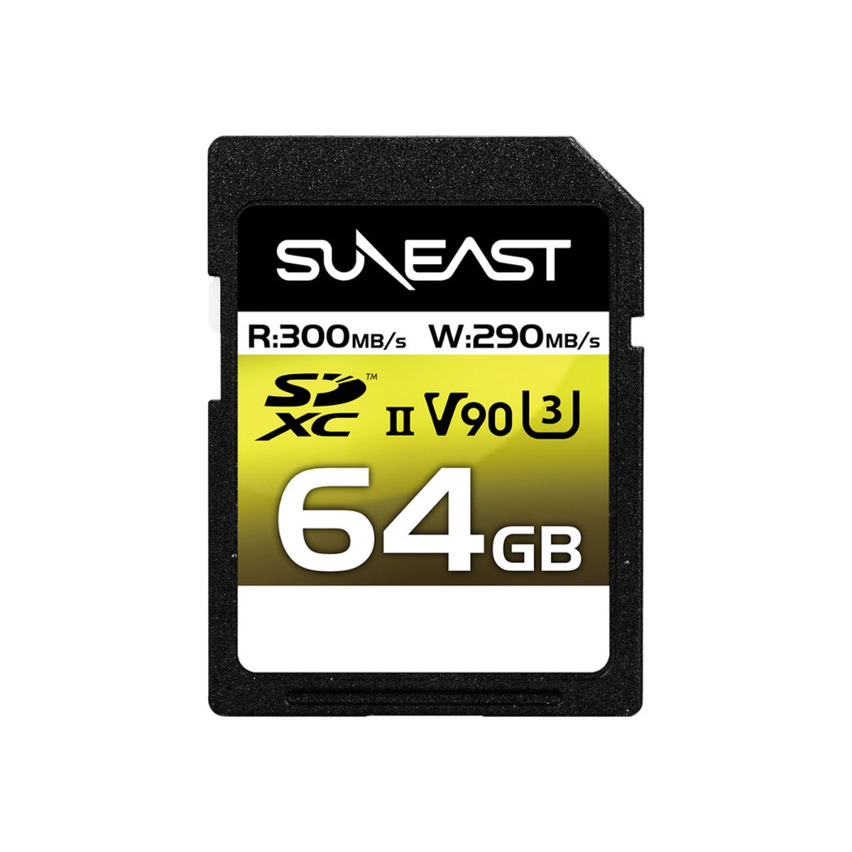 SUNEAST SDXC UHS-II Card 64GB Memory Card Ultimate PRO V90