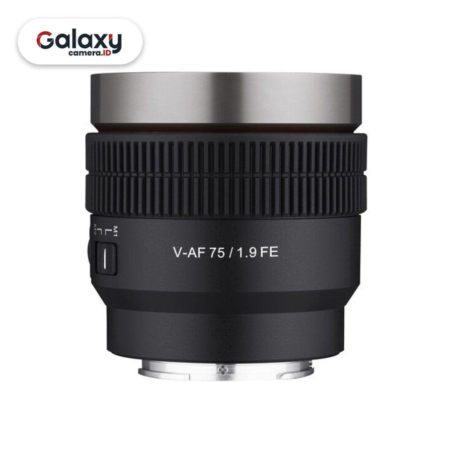 Lensa Samyang Cine V-AF 75mm T1.9 Sony VAF 75 mm FE Full Frame Resmi