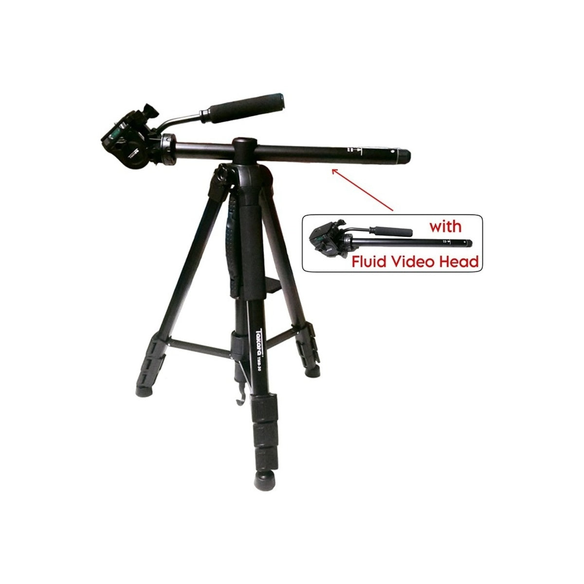 Takara TMB-30 Flatlay Tripod Monopod with Fluid Video Head TMB30 Resmi