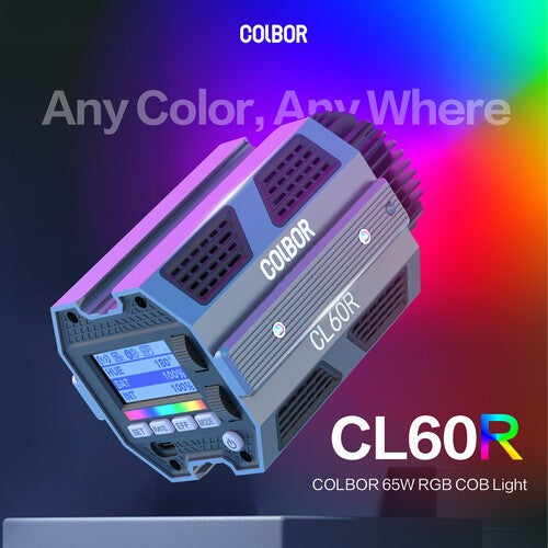 Colbor CL60R RGB COB LED Video Light Studio Lighting