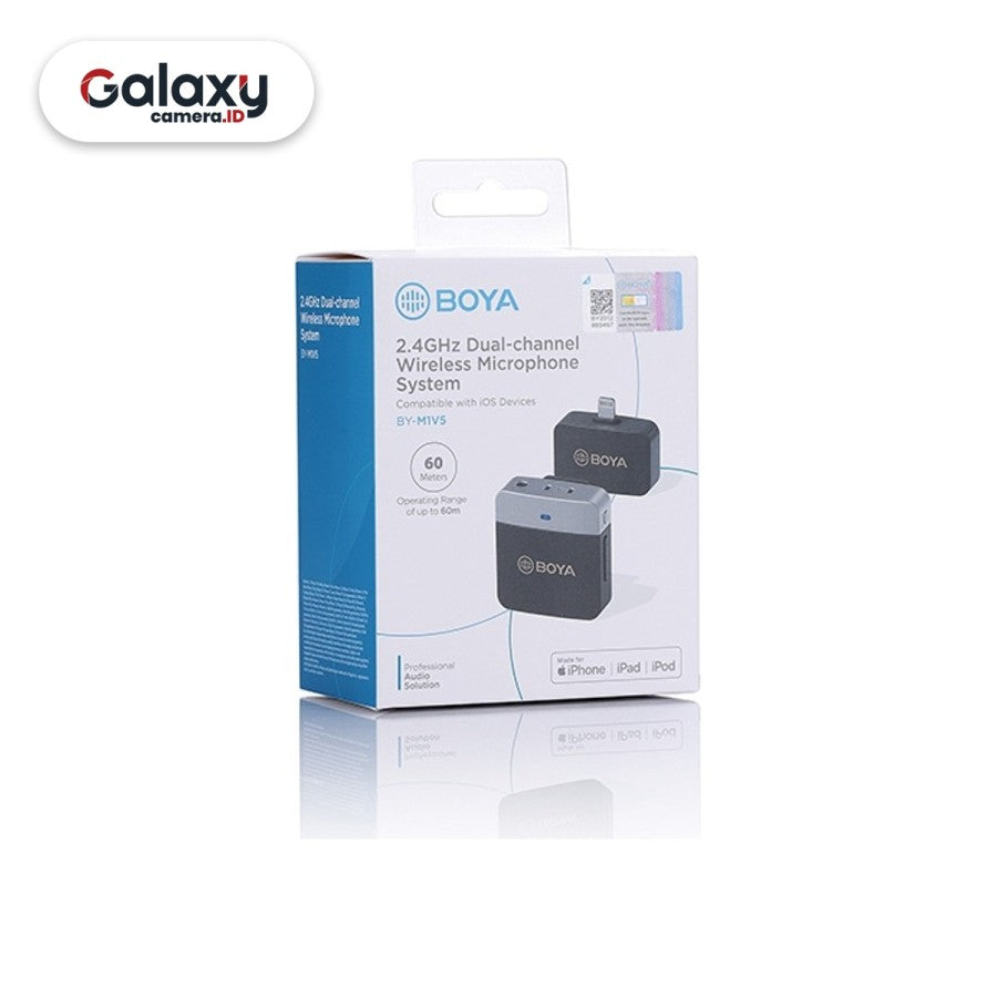 BOYA BY-M1V5 Mic Wireless For Lighting