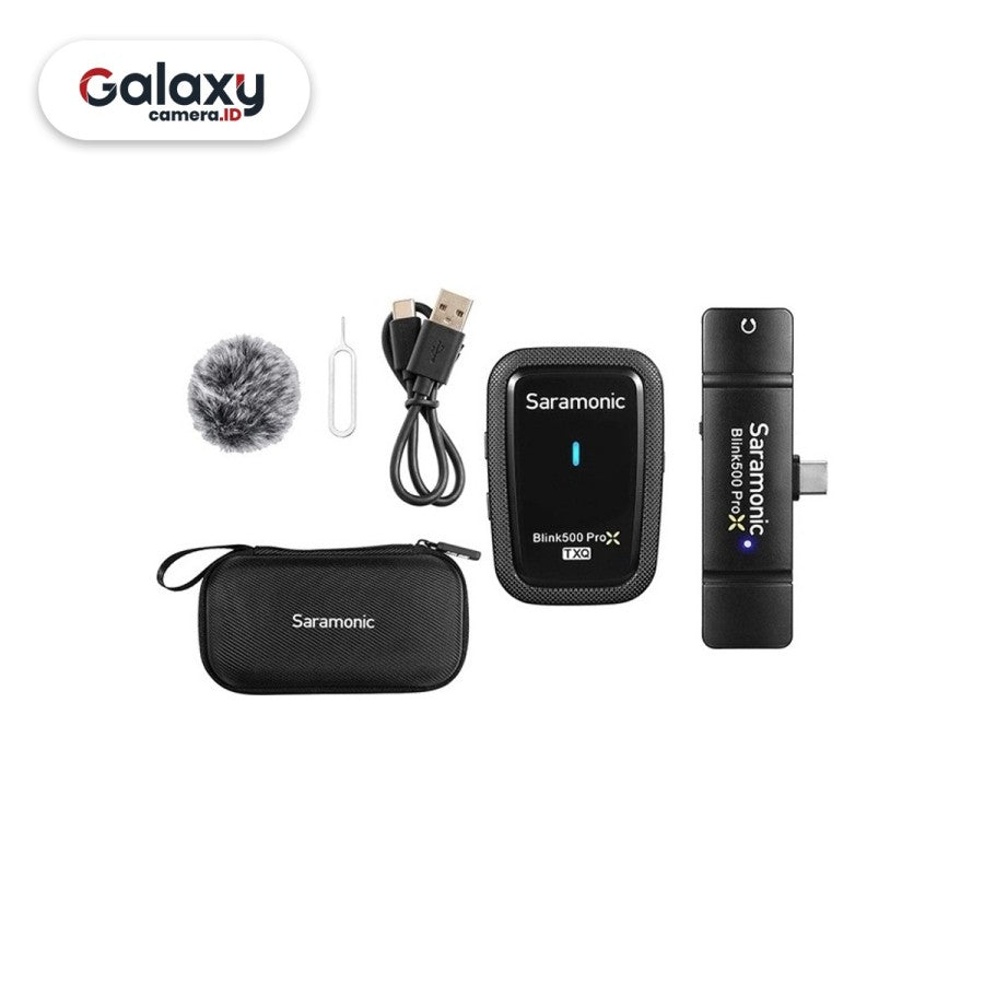 Saramonic Blink 500 ProX Q5 Pro X Q 500 Dual Wireless Microphone Resmi