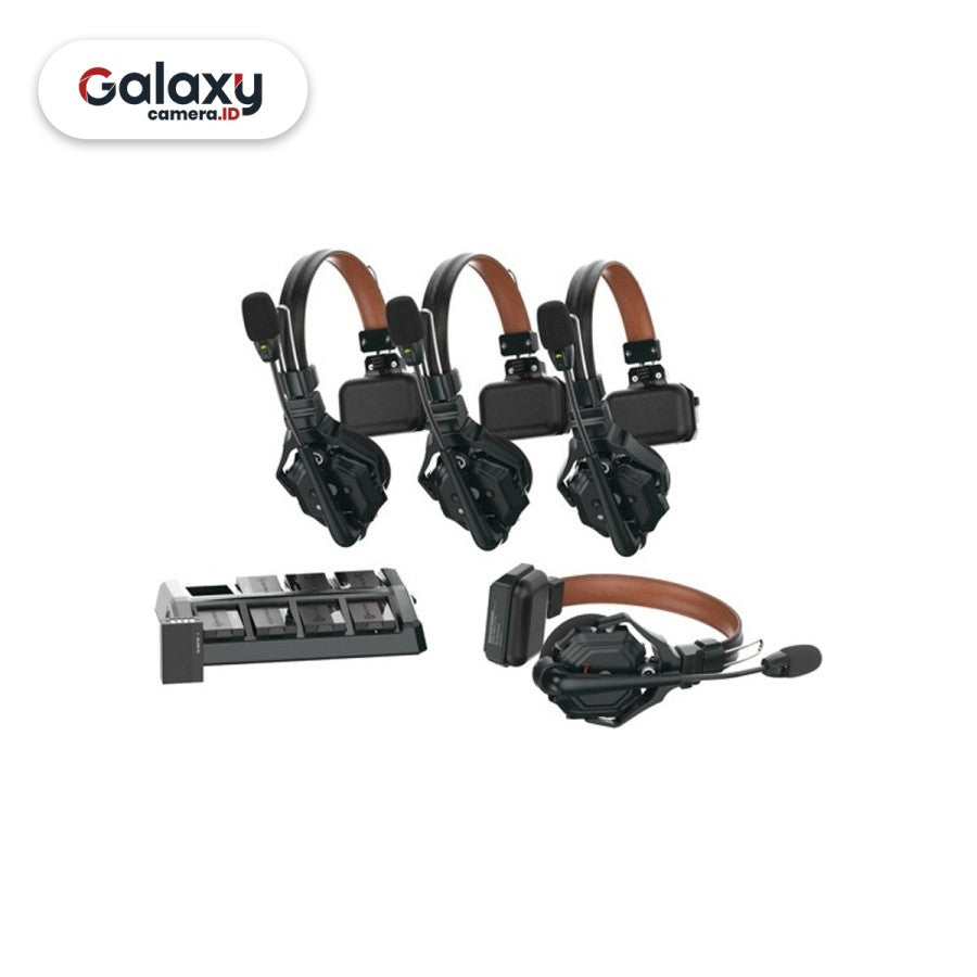 Hollyland Solidcom C1 Pro 4S Wireless Intercom System 4 Headset