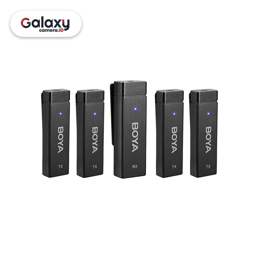 BOYA BY-W4 Ultracompact 4-Channel Wireless Microphone