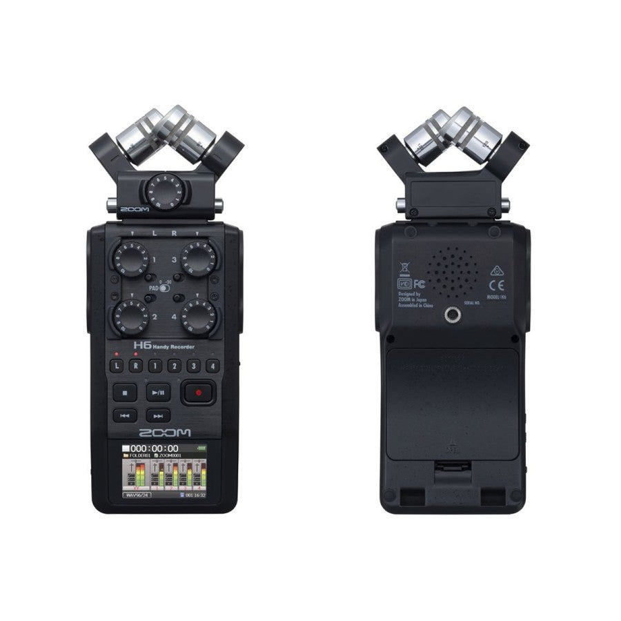Zoom H6 Portable Handy Recorder