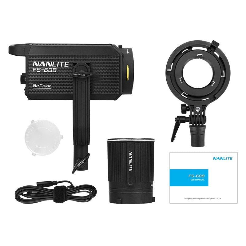 Nanlite Forza 60B Bi-Color LED Spotlight Video Lighting Kit 60 B Resmi