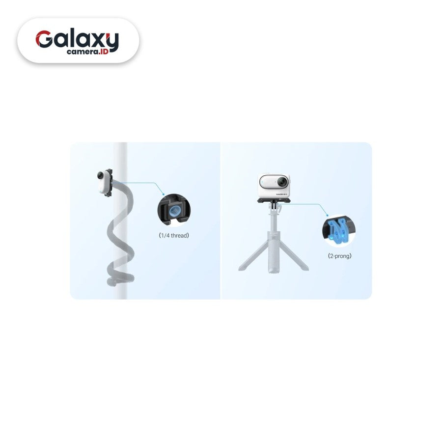 Insta360 GO 3 / GO 3S Quick Release Mount for Action Camera GO 3 Garansi Resmi