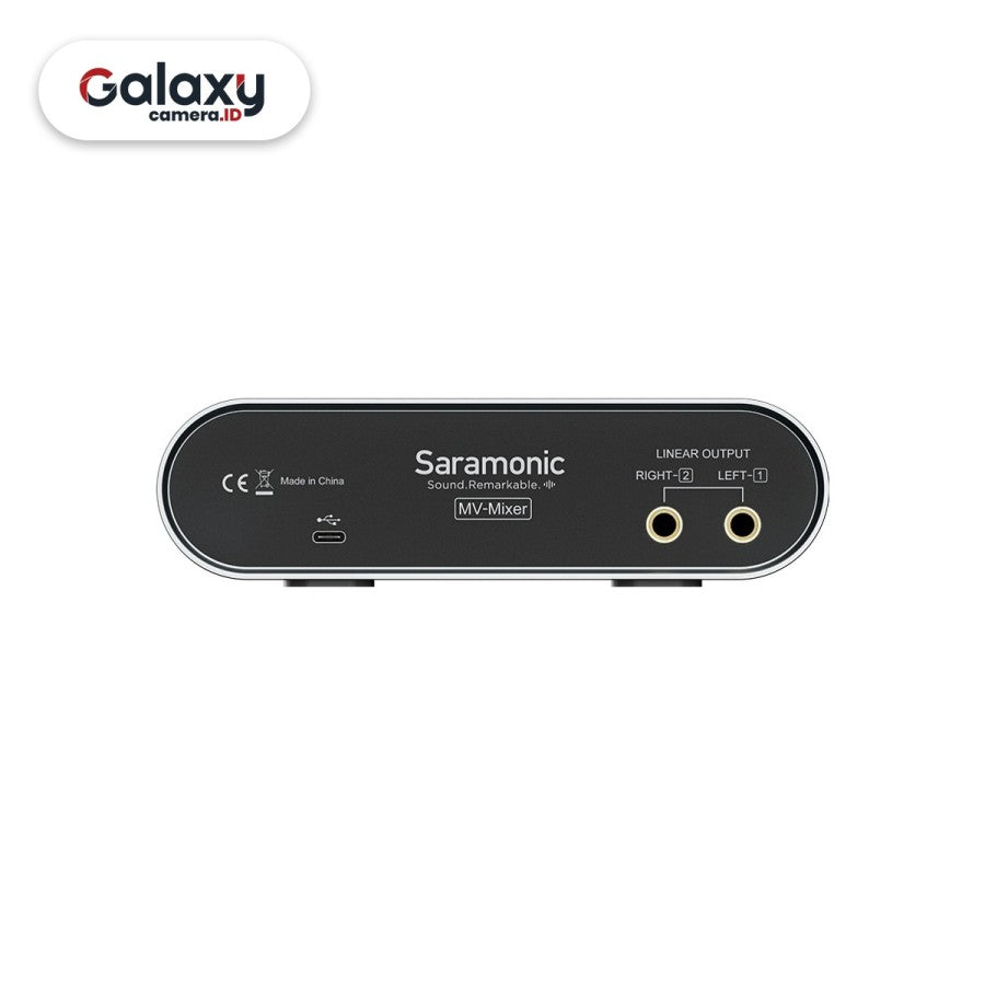 Saramonic MV-Mixer MV Mixer Dual-Channel USB Audio Interface Resmi
