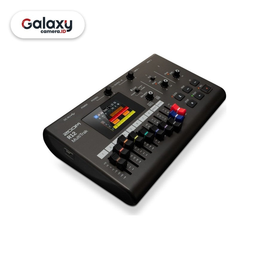 Zoom R12 Multi Track Recorder Portable Mixer Interface Multitrak Resmi