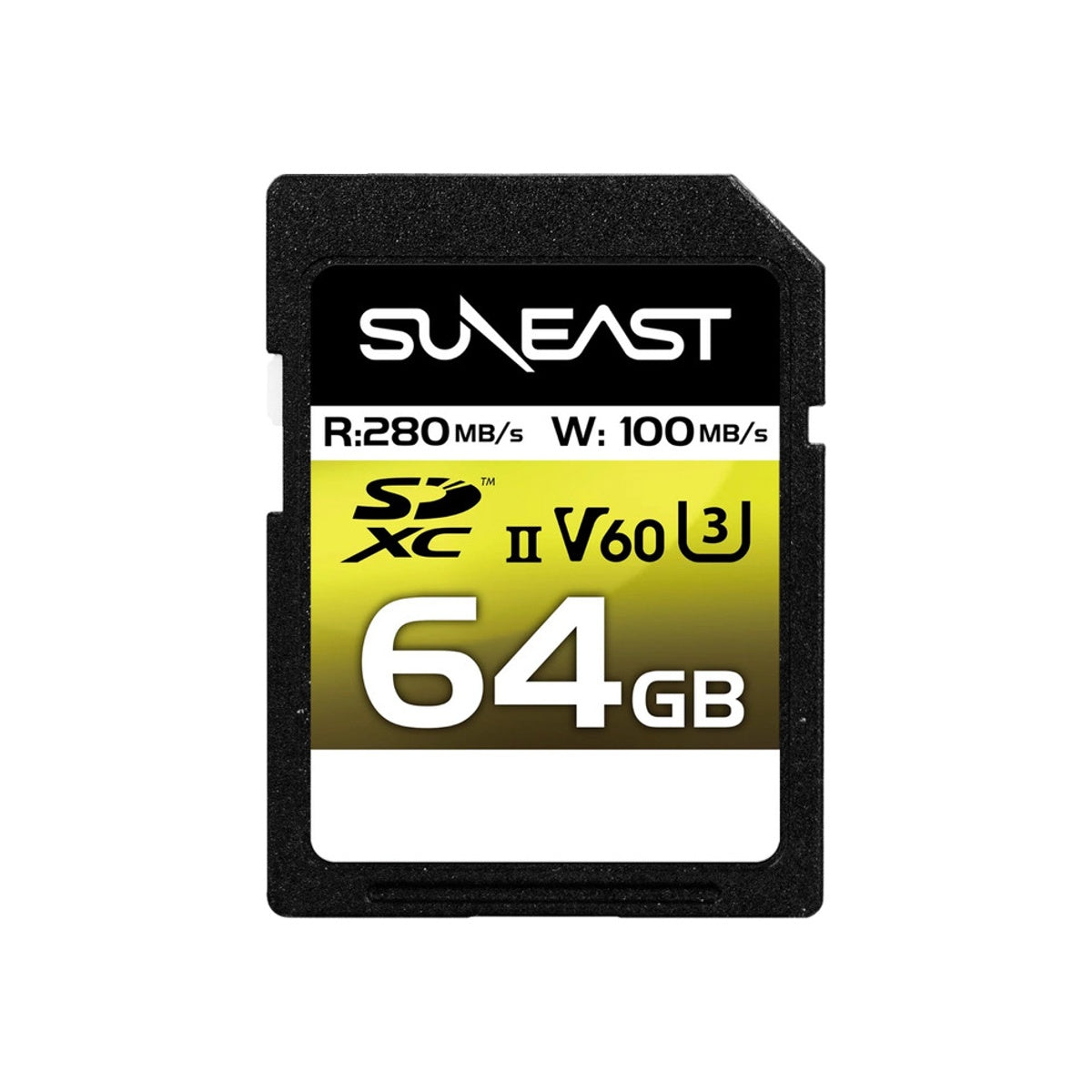 SUNEAST SDXC UHS-II Card 64GB Memory Card Ultimate PRO V60