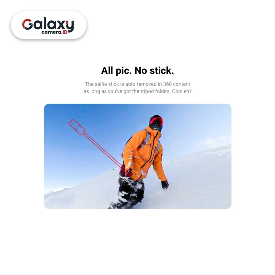 Insta360 Invisible Selfie Stick+ Tripod 109CM Insta 360 Original