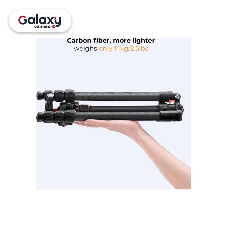 K&F KNF Concept K254C2 With Ball Head Carbon Fiber Tripod (KF09.123)
