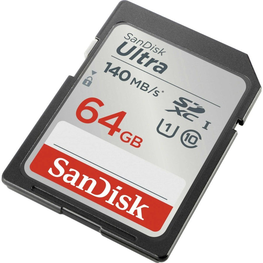 Memory SDXC Sandisk Ultra 64GB 140mb/s