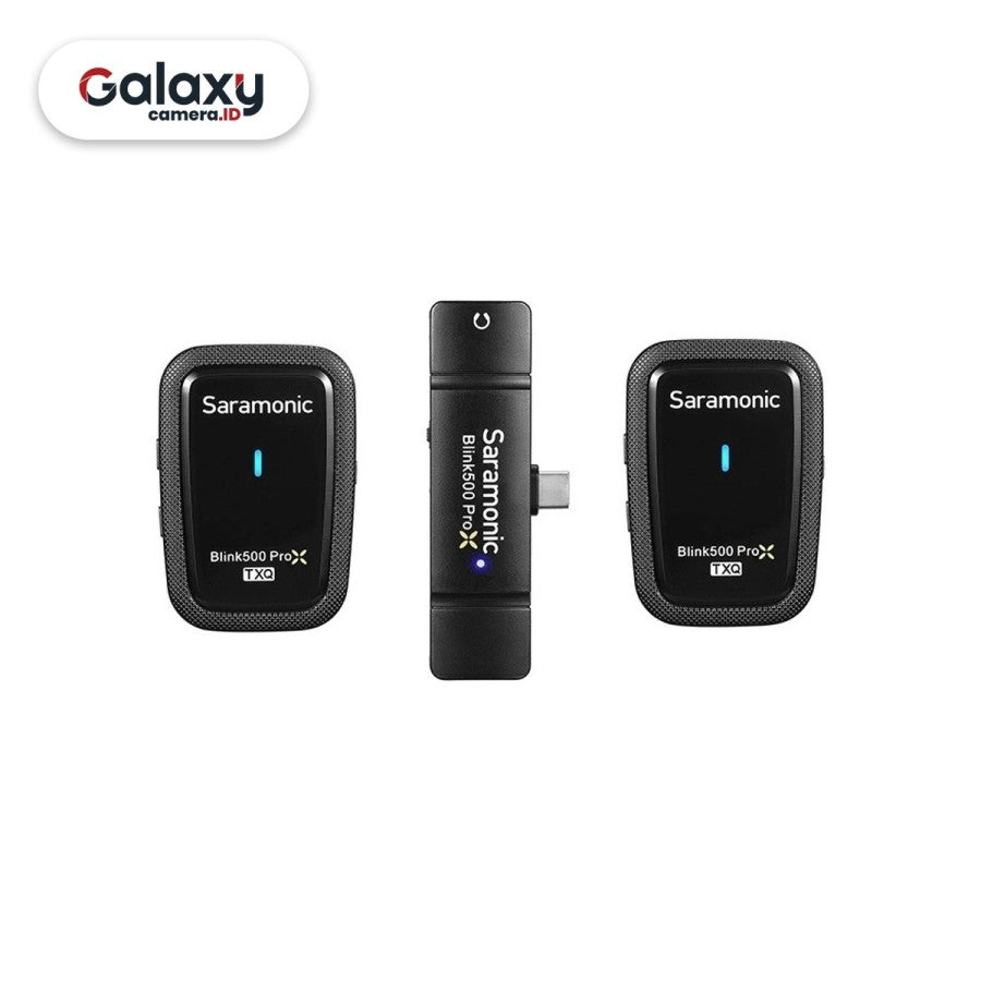 Saramonic Blink500 ProX Q6 Pro X Q 500 Dual Wireless Microphone Resmi