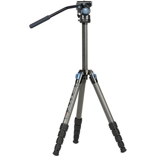 SIRUI ST-125 Kit ST-10X Carbon Fiber 5 Sections Tripod Kamera Resmi