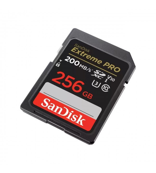 Memory SD Card SanDisk Extreme Pro SDXC 256GB 200MBs Garansi Resmi