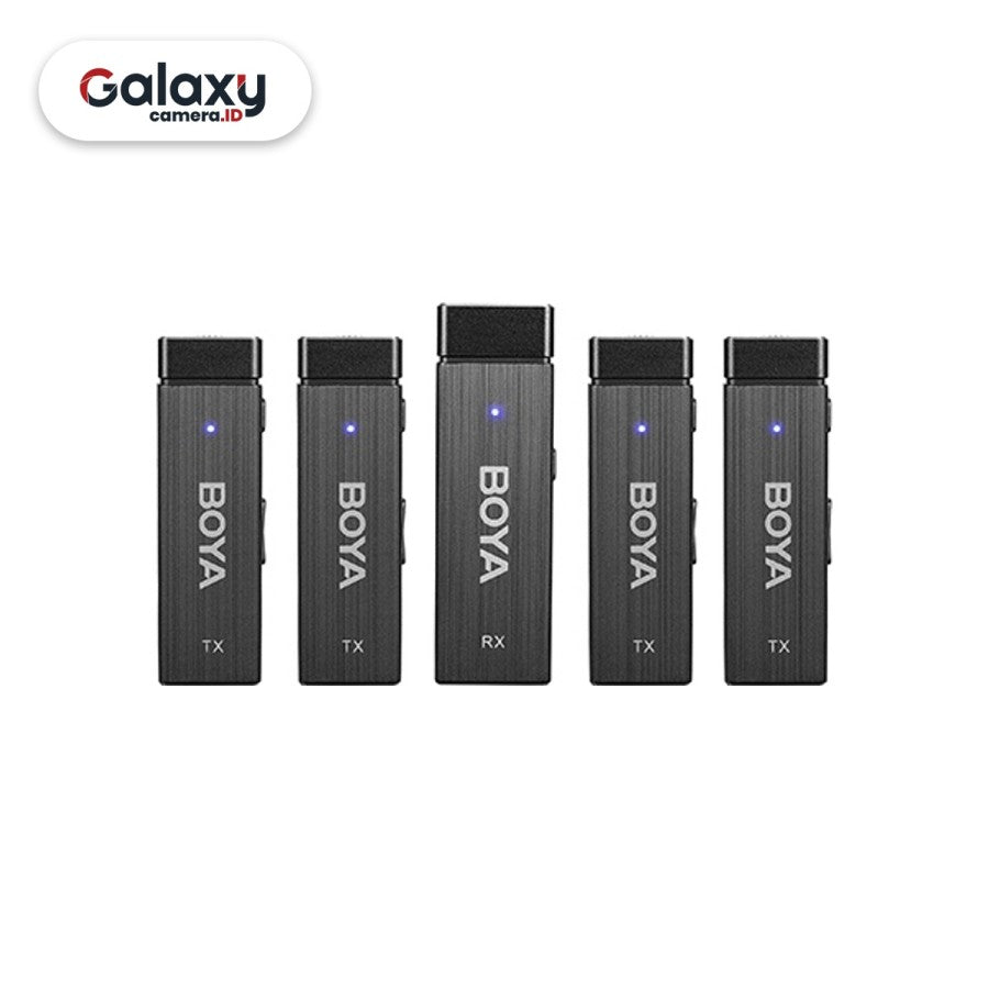 BOYA BY-W4 Ultracompact 4-Channel Wireless Microphone