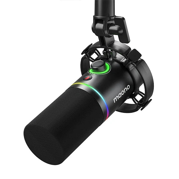 Maono PD200X RGB USB XLR Dynamic Microphone Podcast Streaming