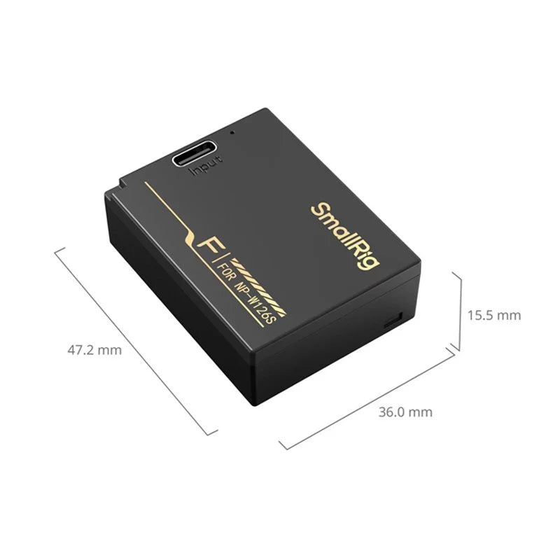 SMALLRIG NP-W126S Camera Battery with USB-C Charging for Fujifilm NPW126S Small Rig Baterai Kamera Fuji SmallRig 6099