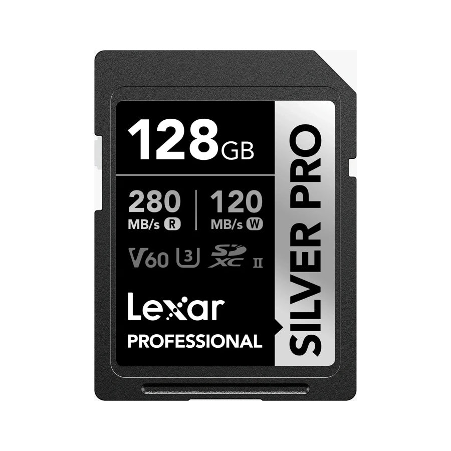 Lexar Professional SDXC SILVER PRO UHS-II Memory Card 280MB/s