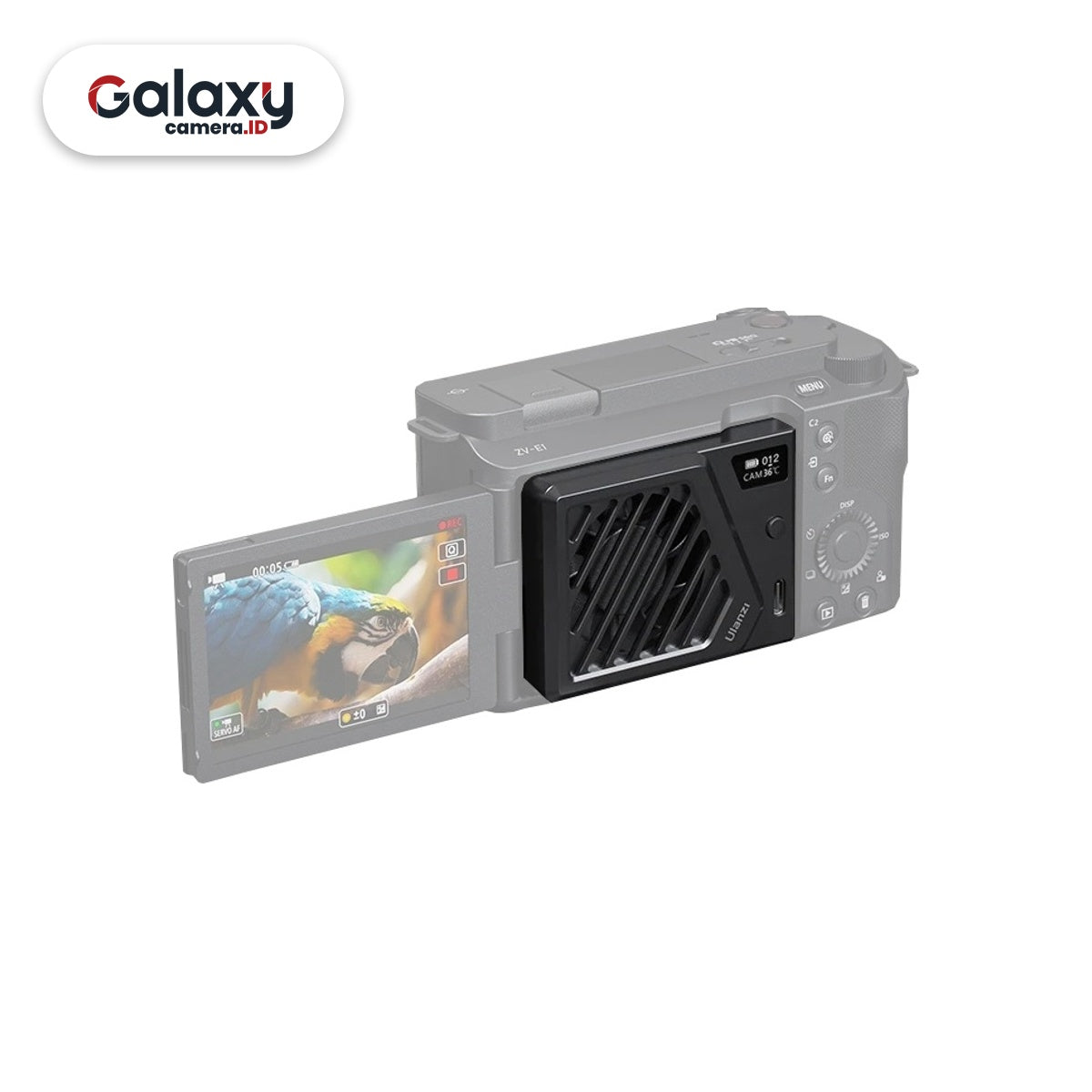 Ulanzi CA25 Camera Cooling Fan CA 25 Fan Cooler CA-25 For Kamera Resmi