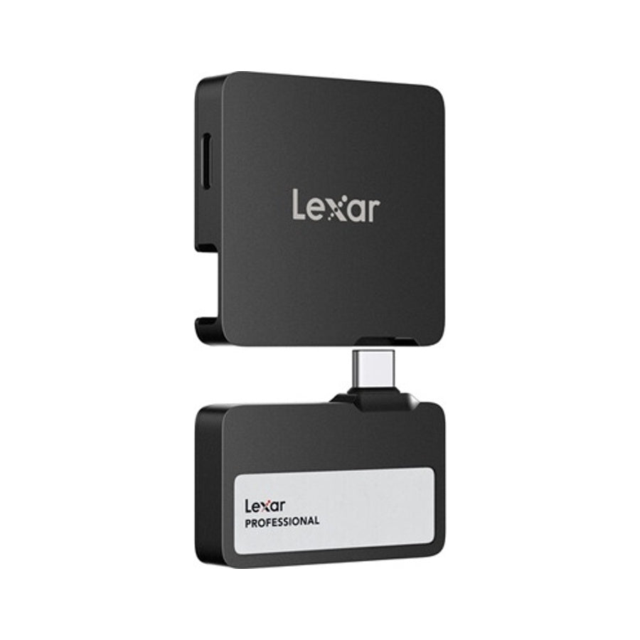 Lexar SL400 Go With HUB SSD External Portable 1TB USB C 3.2 (Hitam)
