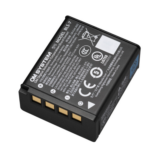 OM SYSTEM BLS-7 Lithium Ion Rechargeable