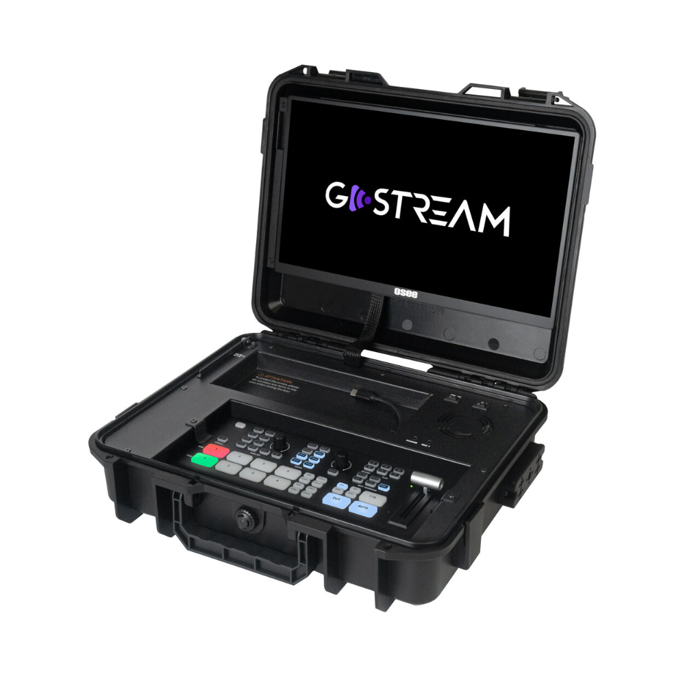OSEE GoStream Duet SDI/HDMI/NDI Live Streaming Video Switcher/Recorder Kit