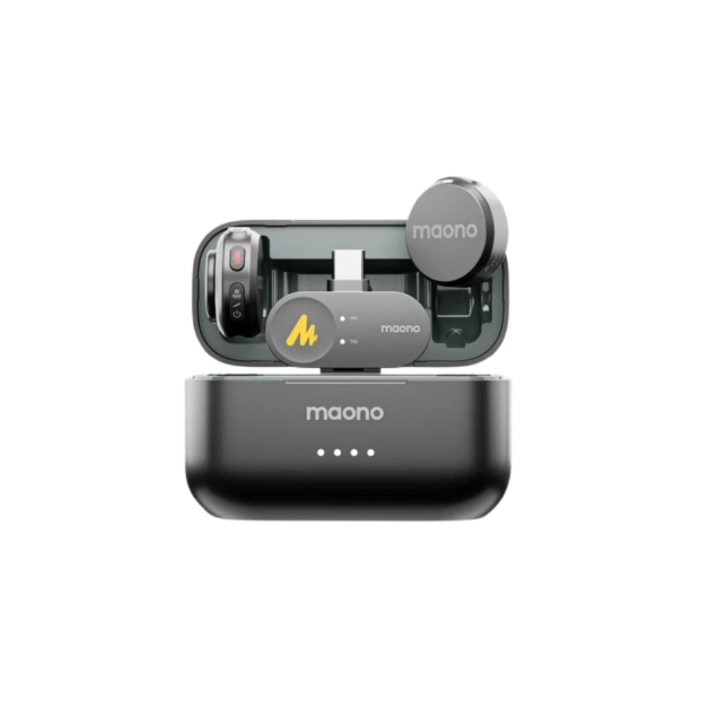 Maono Wave T5 Wireless Lavalier Top-Level Noise Cancelling Microphone