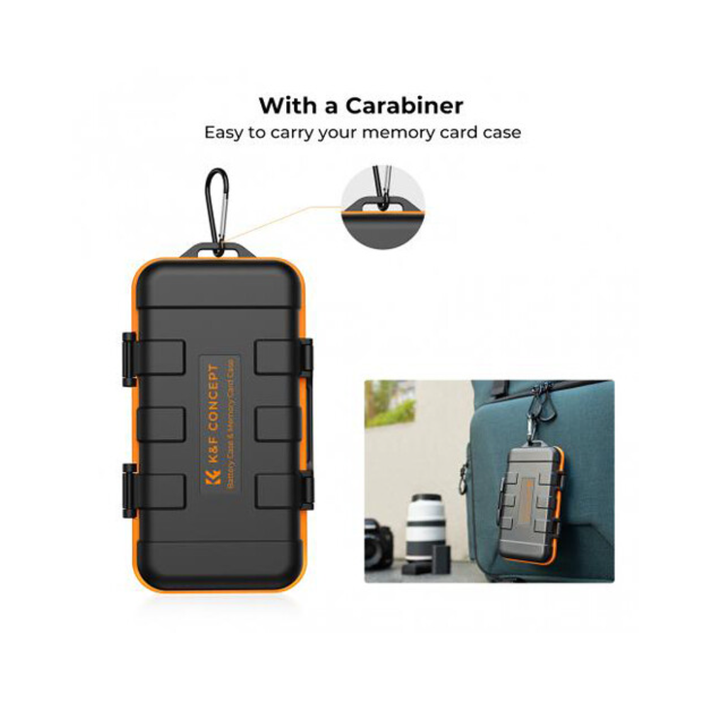 K&F Concept Camera Battery and Memory Card Case (KF31.079)