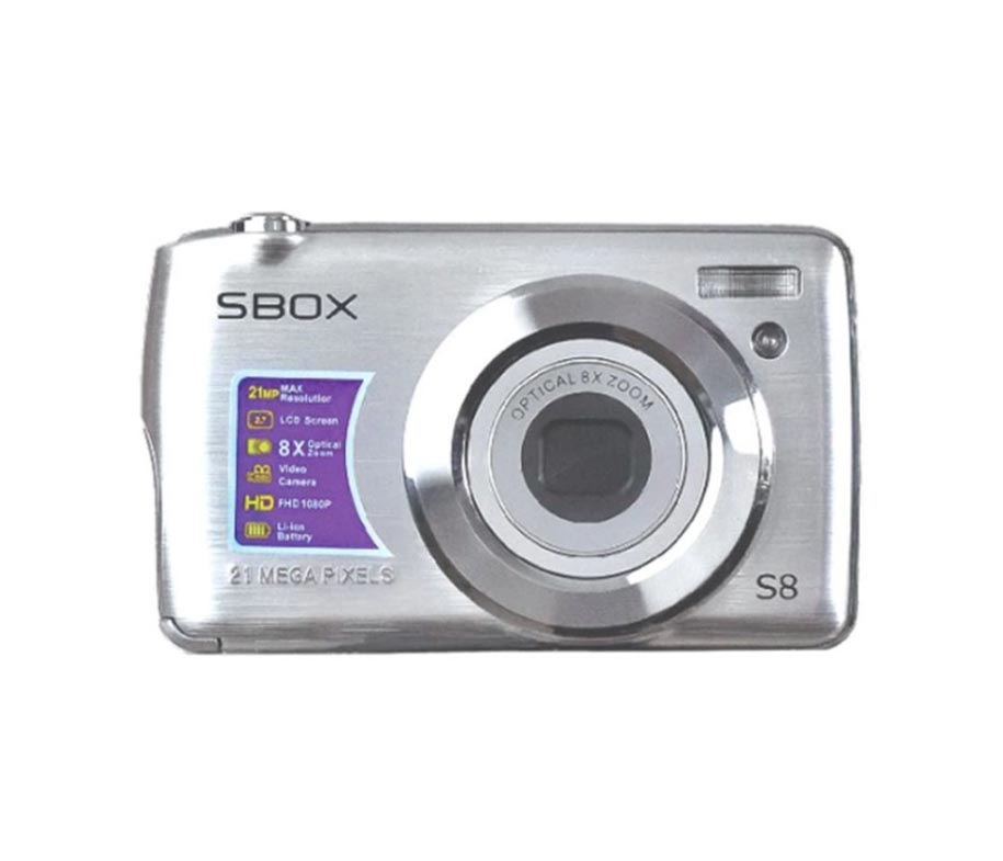 SBOX S8 21MP Digital Pocket Camera S-BOX S 8 Kamera Poket S BOX
